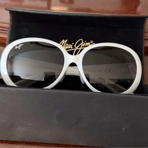 Maui Jim Black and White Sunglasses